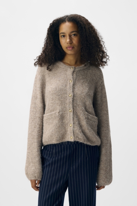 Object objsaggia re l/s knit cardigan noos